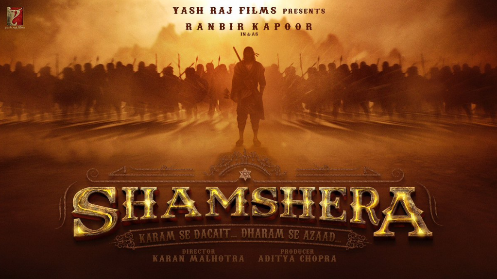 shamshera movie poster