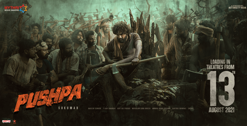 pushpa Movie official poster
