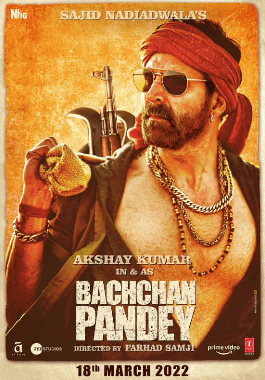 bachchan pandey movie poster